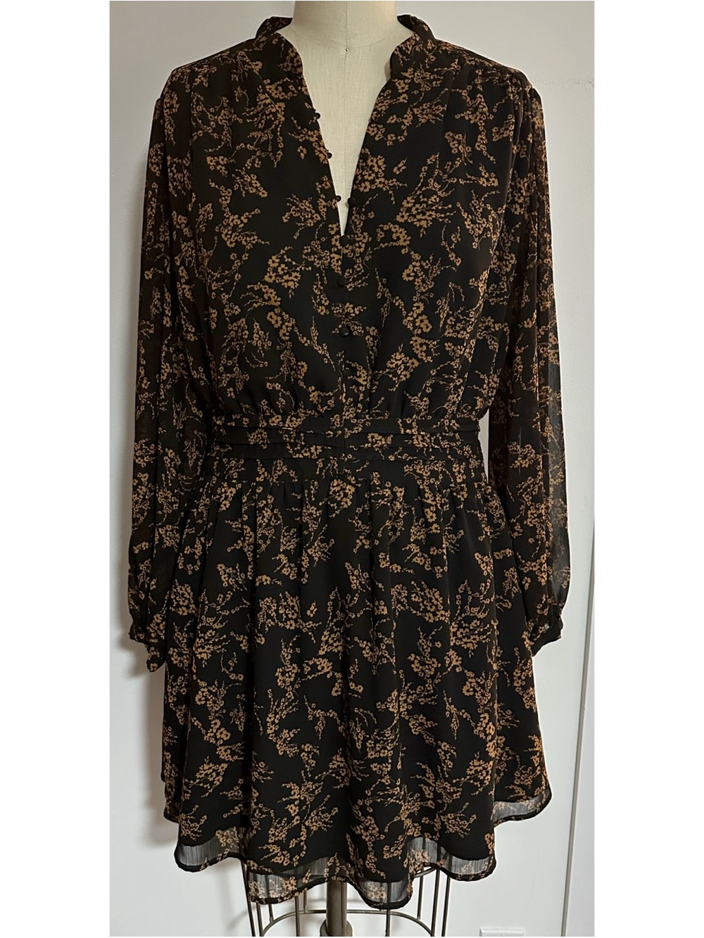 Dynamite Open Neck Mini Dress